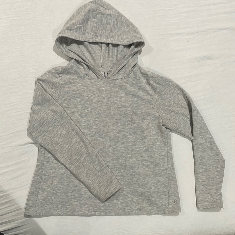 Open Back Hooded Sweatshirt